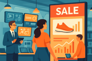 מהפכת המסכים: איך שילוט דיגיטלי משנה את החנויות שאנחנו מכירים?